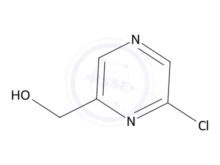 Chemical structure of 6-Chloro-2-(hydroxymethyl)pyrazine