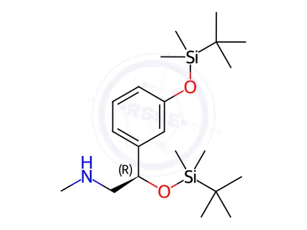Chemical structure of Phenylephrine Hydrochloride Impurity 107