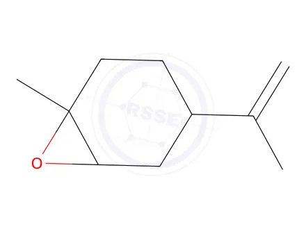 Chemical structure of (Z)-limoneneoxide,cis-1,2-epoxy-p-menth-8-ene