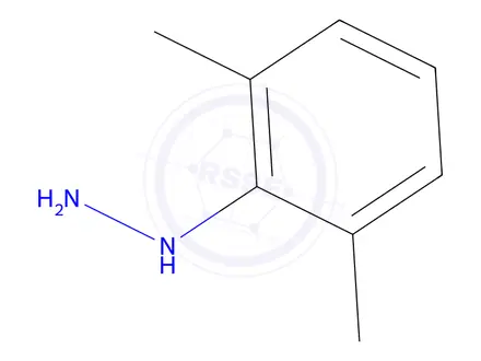 Chemical structure of (2,6-dimethylphenyl)hydrazine