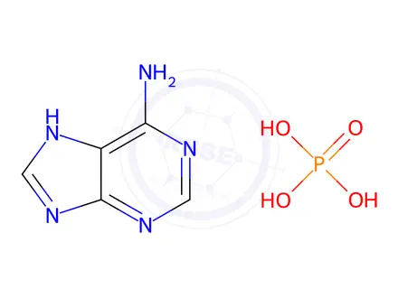 Chemical structure of Adenosine Impurity 1 Phosphate(Adenosine EP Impurity A Phosphate)