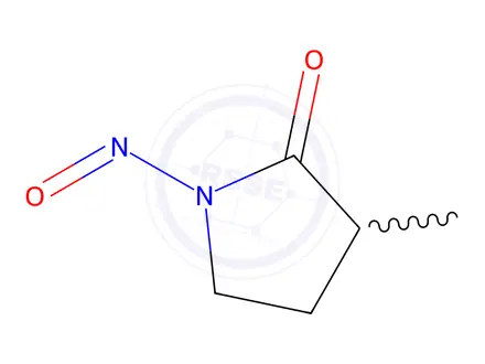 Chemical structure of Piracetam Nitroso Impurity 10