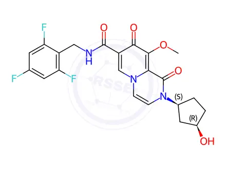 Chemical structure of Bictegravir Impurity 78