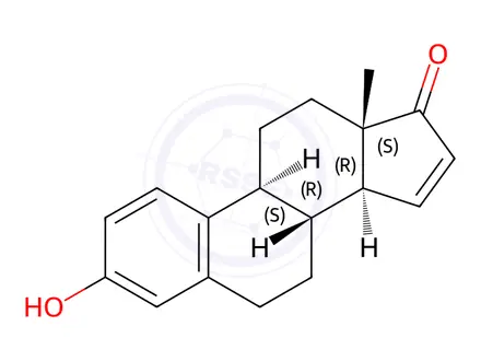 Chemical structure of Estetrol Impurity 290