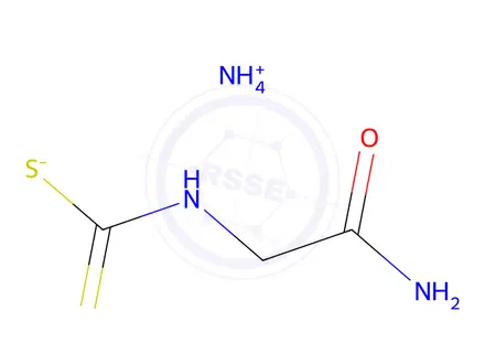 Chemical structure of Epalrestat impurity 40 Ammonium Salt