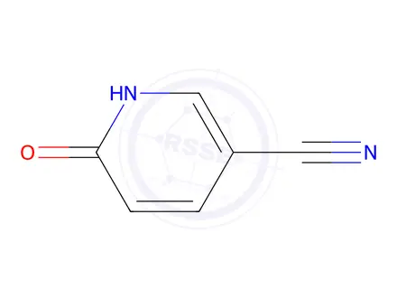 Chemical structure of 6-Hydroxynicotinonitrile