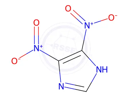 Chemical structure of 4,5-dinitro-1H-imidazole
