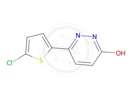 Chemical structure of 6-(5-Chlorothiophen-2-yl)pyridazin-3-ol
