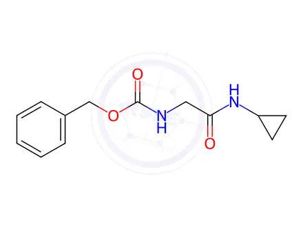 Chemical structure of Benzyl N-[(Cyclopropylcarbamoyl)methyl]carbamate