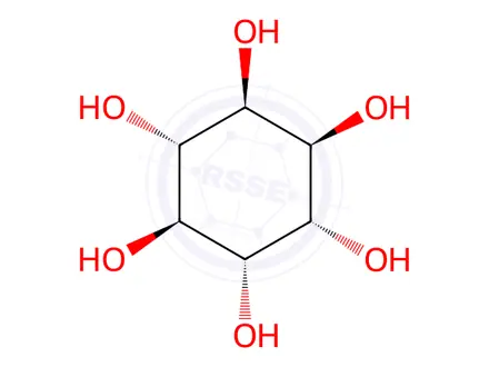 Chemical structure of D-chiro Inositol