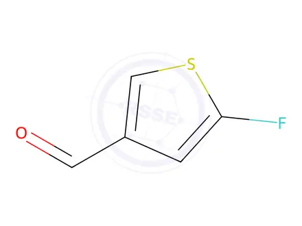 Chemical structure of 5-Fluoro-3-thiophenecarbaldehyde