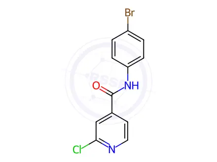 Chemical structure of N-(4-bromophenyl)-2-chloropyridine-4-carboxamide