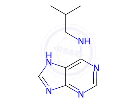Chemical structure of {n}-Isobutyl-9{h}-purin-6-amine