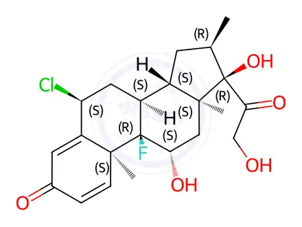 Chemical structure of Flumethasone Impurity 32