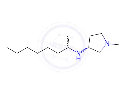 Chemical structure of 1-Methyl-N-(octan-2-yl)pyrrolidin-3-amine