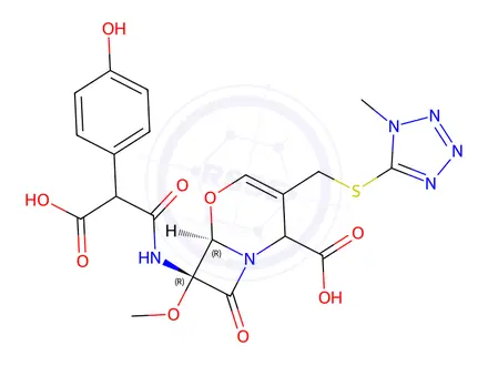 Chemical structure of Latamoxef Impurity 16