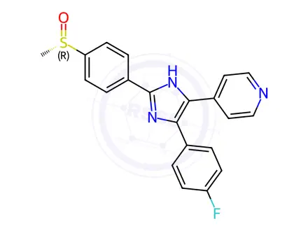 Chemical structure of SB 203580 Impurity 1