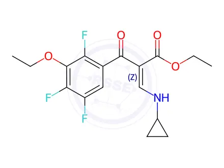Chemical structure of Moxifloxacin Impurity 203