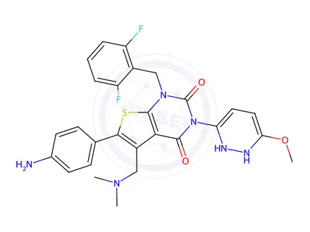 Chemical structure of Relugoli Impurity 135