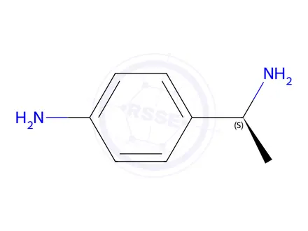 Chemical structure of (S)-4-(1-Aminoethyl)aniline hydrochloride
