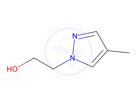 Chemical structure of 2-(4-Methyl-1H-pyrazol-1-yl)ethanol
