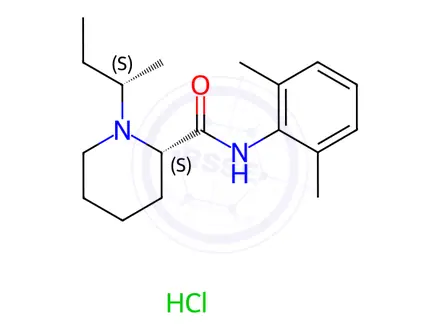 Chemical structure of Bupivacaine Impurity 5