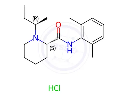 Chemical structure of Bupivacaine Impurity 49