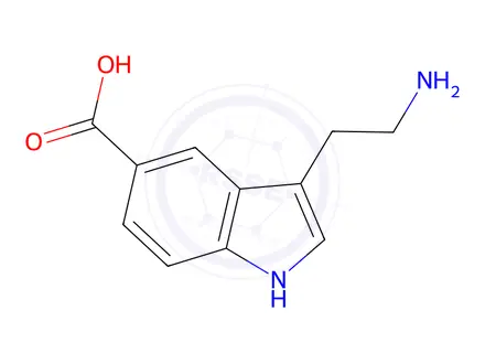 Chemical structure of 3-(2-Aminoethyl)-1h-indole-5-carboxylic acid