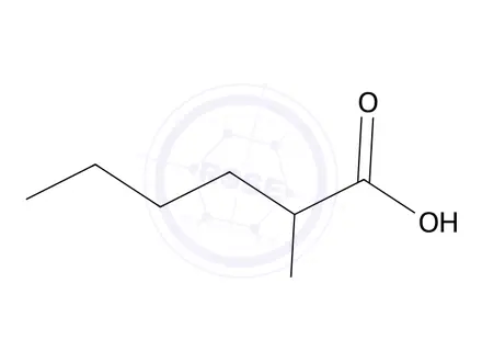 Chemical structure of 2-Fluorohexanoic acid