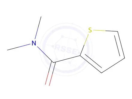 Chemical structure of n,n-dimethylthiophene-2-carboxamide