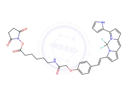 Chemical structure of Bodipy 650/665
