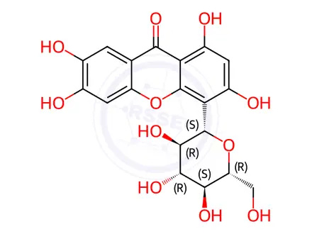 Chemical structure of Isomangiferin