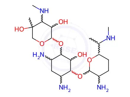 Chemical structure of Gentamicin