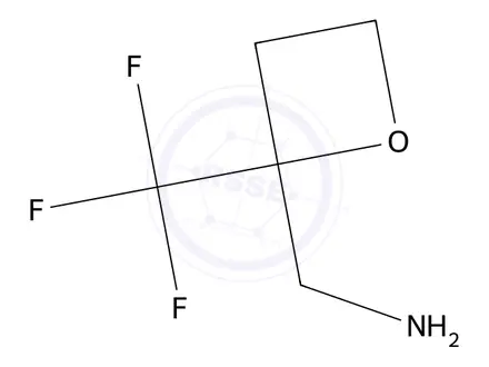 Chemical structure of (2-(Trifluoromethyl)oxetan-2-yl)methanamine