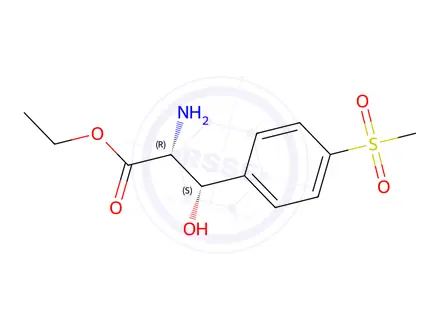 Chemical structure of D-p-Methyl Sulfone Phenyl Ethyl Serinate