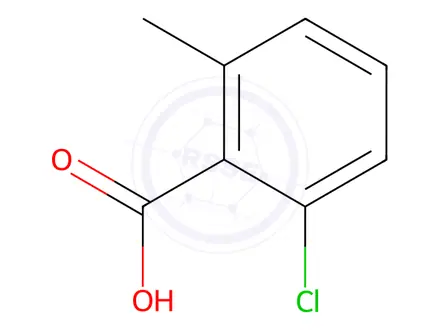 Chemical structure of 2-Chloro-6-methylbenzoic acid