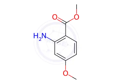 Chemical structure of 2-AMINO-4-METHOXY-BENZOIC ACID METHYL ESTER