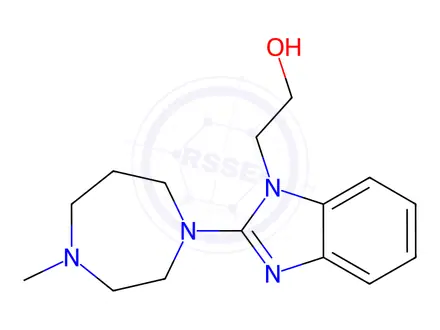 Chemical structure of Emedastine EP Impurity C