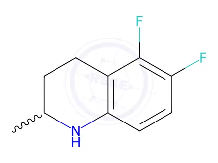 Chemical structure of 5,6-Difluoro-2-Methyl-1,2,3,4-Tetrahydroquinoline