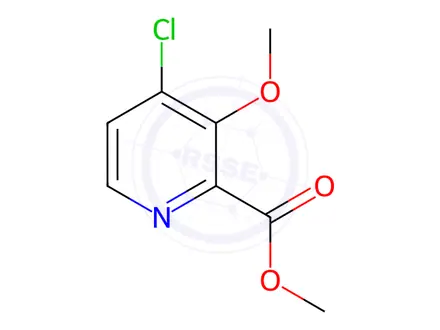 Chemical structure of Methyl 4-chloro-3-methoxypicolinate