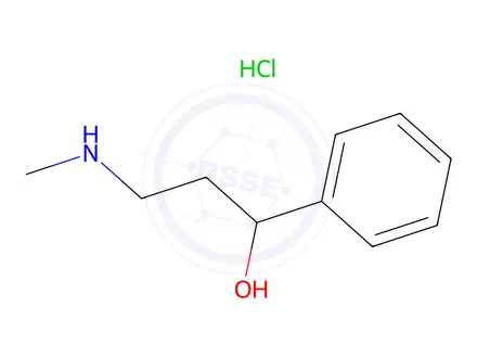 Chemical structure of Atomoxetine Hydrochloride Impurity 8 Hydrochloride (Atomoxetine Hydrochloride EP Impurity H Hydrochloride)