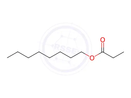 Chemical structure of Octyl Propionate