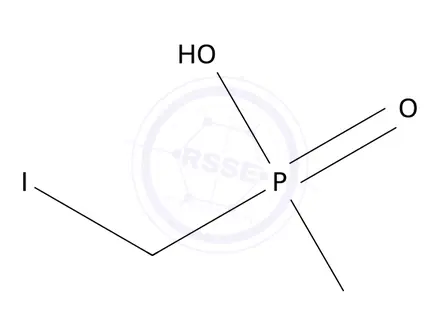 Chemical structure of (Iodomethyl)phosphonic acid
