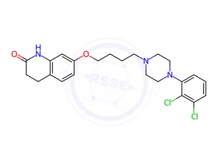 Chemical structure of Aripiprazole