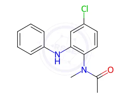 Chemical structure of Clobazam EP Impurity E (Clobazam USP Related Compound E)