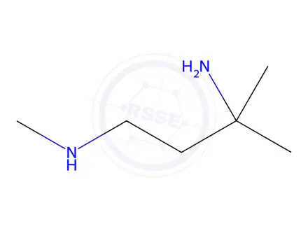 Chemical structure of N1,3-Dimethylbutane-1,3-diamine