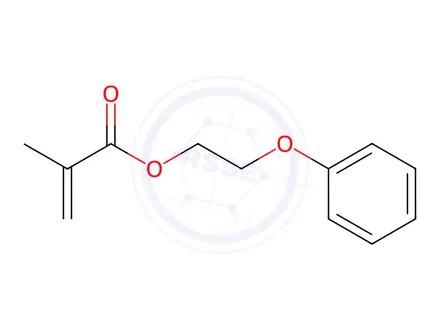 Chemical structure of 2-Phenoxyethyl methacrylate