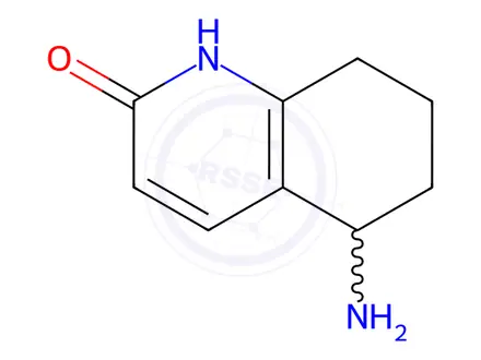 Chemical structure of 5-Amino-1,2,5,6,7,8-hexahydroquinolin-2-one dihydrochloride