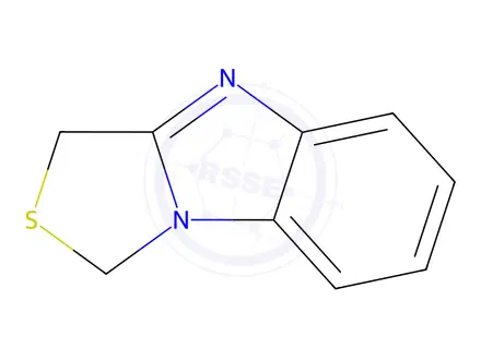 Chemical structure of 1H,3H-Thiazolo[3,4-a]benzimidazole(9CI)