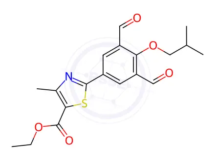 Chemical structure of Febuxostat Impurity 232